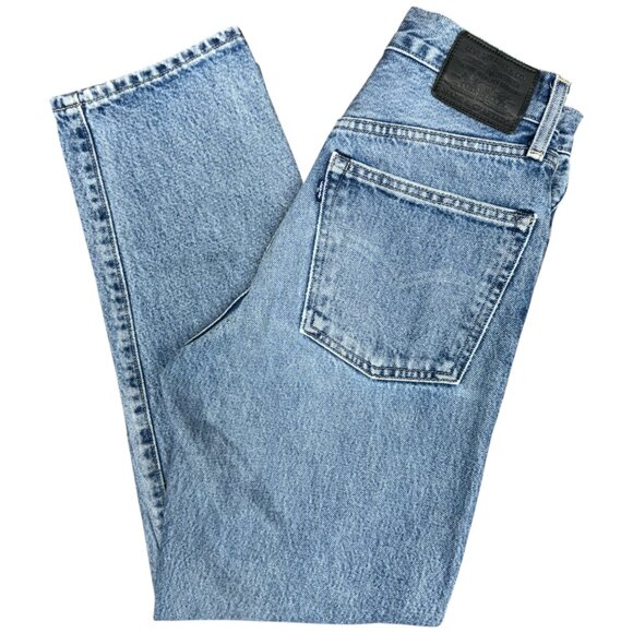 EUC Women's LEVI'S Made & Crafted "Column Pant" Jeans Coastal Blues | Size 24x27 - Picture 5 of 13